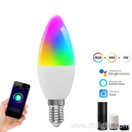 Smart Wireless RGB Multicolor Dimmable Wifi tuya